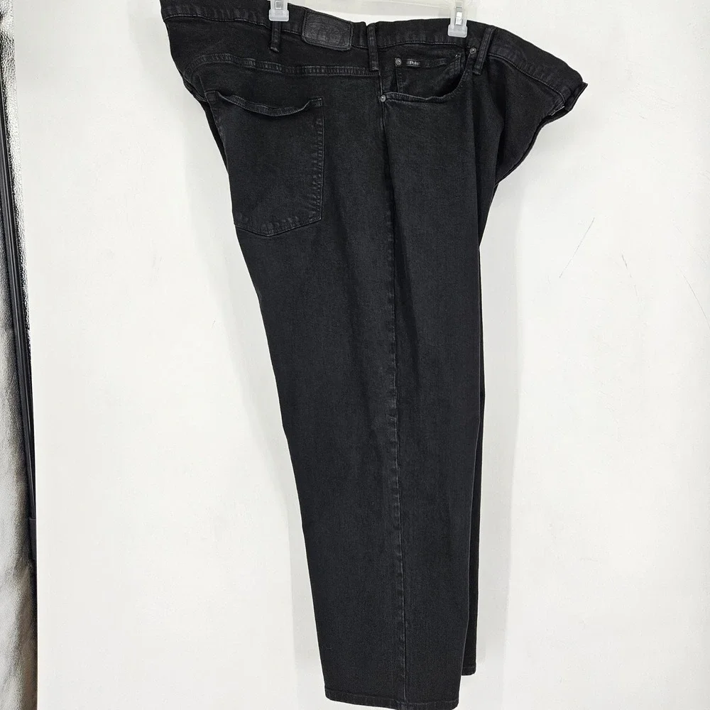 Polo Ralph Lauren Jeans Mens 50 x‎ 30 Hampton Relaxed Straight Casual Black